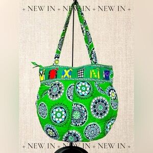 Vera Bradley Shoulder bag with Jockey Silks motif